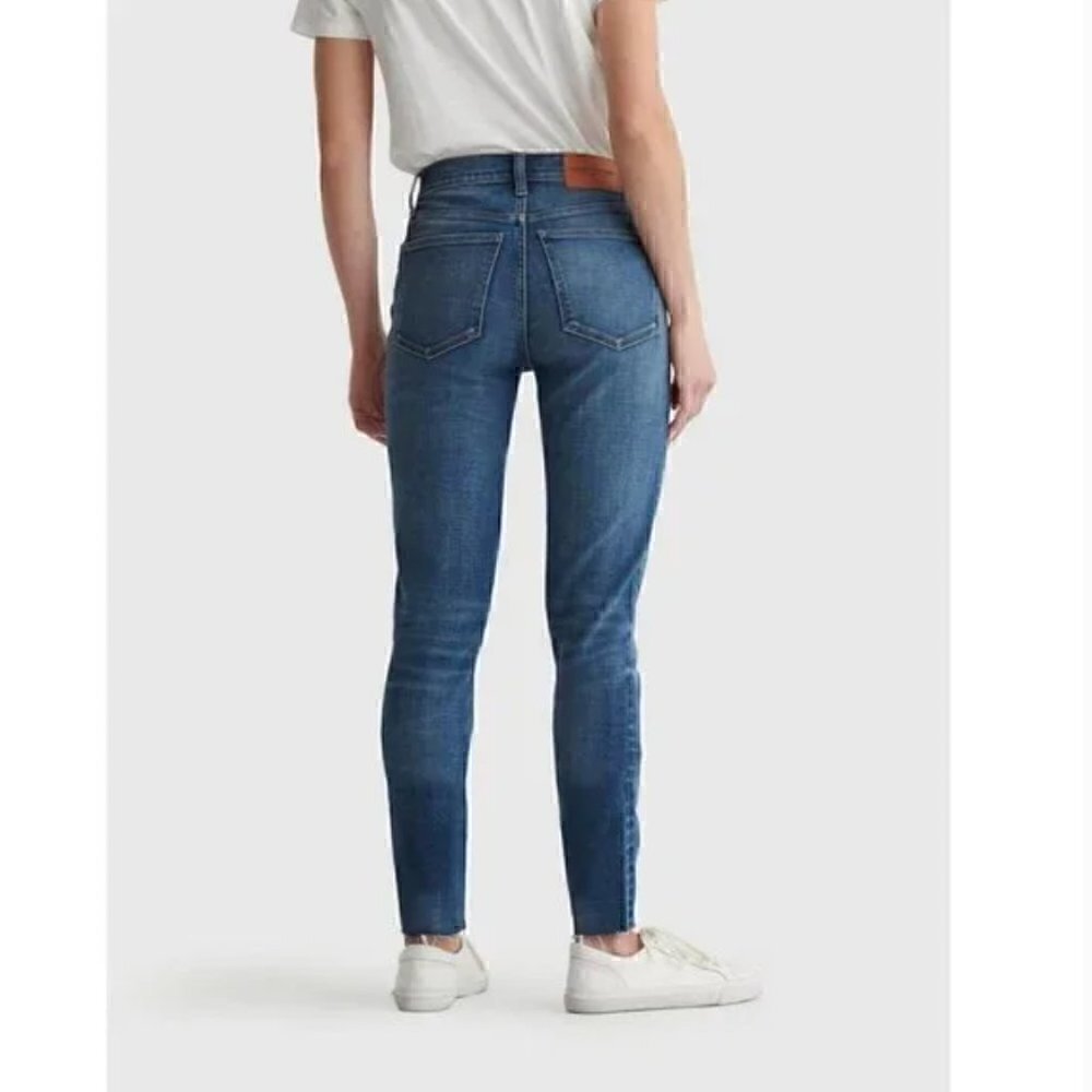 Lucky Brand Bridgette Skinny Jeans Raw Hem Size 6/28